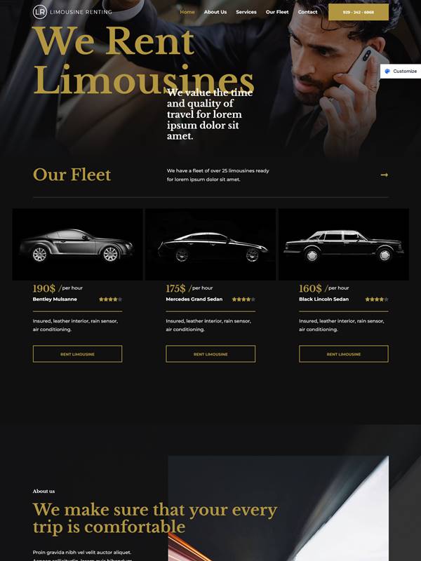 Limousine Rental Agency